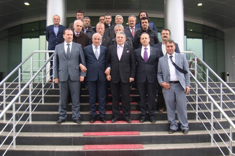 MHP Düzce Belediye Başkan Adayı Ömer KÜÇÜK'ün Borsamıza Ziyareti